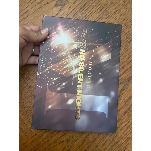 NIB Morphe 35XS No Silent Nights Eye Shadow Palette - Picture 2 of 6